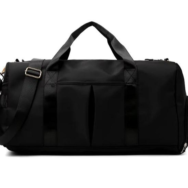 Large Capacity Duffle Bag Travel Sports Fitness Gym Yoga Tote & Weekender Overnight Bag with Luggage Suitcase Organizer