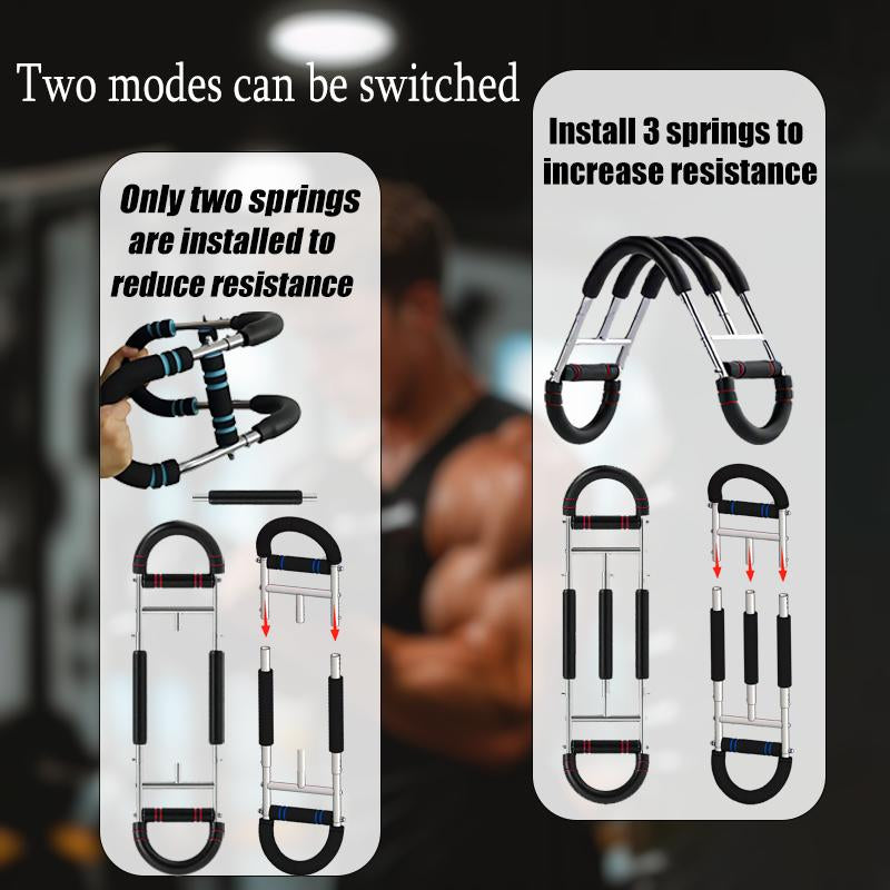 Maximize Your Workout with the Adjustable Twister Arm Trainer – Portable Chest and Shoulder Equipment for All Fitness Levels!