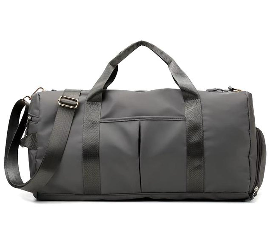 Large Capacity Duffle Bag Travel Sports Fitness Gym Yoga Tote & Weekender Overnight Bag with Luggage Suitcase Organizer