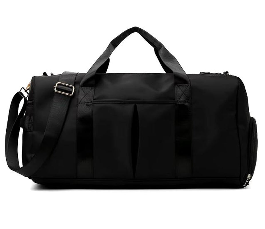 Large Capacity Duffle Bag Travel Sports Fitness Gym Yoga Tote & Weekender Overnight Bag with Luggage Suitcase Organizer