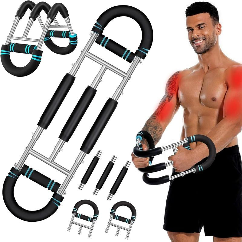 Maximize Your Workout with the Adjustable Twister Arm Trainer – Portable Chest and Shoulder Equipment for All Fitness Levels!