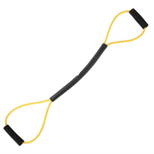 8 Shaped Boxing Resistance Band Non Slip Handle Chest Expander Belt Multifunction Elastic Tension Rope for Home Office Exercise