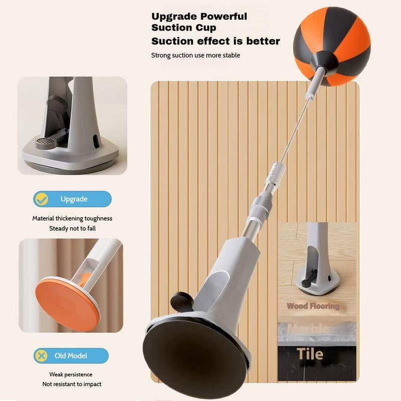 Premium Quality Speed Ball with Stand—Suitable for Teens and Adults, Height Adjustable—360° Bounce Design, Portable for Stress Relief and Fitness—Ideal for Bedrooms, Living Rooms, and Gardens