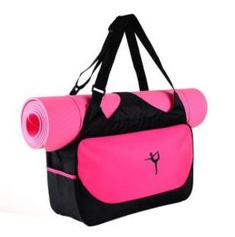Fitness Yoga Backpack Pillow Bag - Waterproof Oxford Cloth Material - 56-75L Capacity