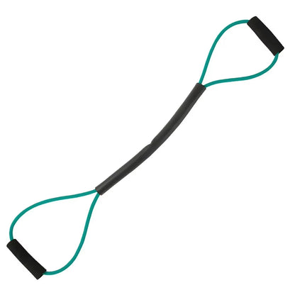 8 Shaped Boxing Resistance Band Non Slip Handle Chest Expander Belt Multifunction Elastic Tension Rope for Home Office Exercise