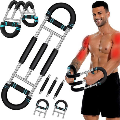 Maximize Your Workout with the Adjustable Twister Arm Trainer – Portable Chest and Shoulder Equipment for All Fitness Levels!