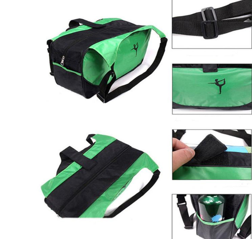 Fitness Yoga Backpack Pillow Bag - Waterproof Oxford Cloth Material - 56-75L Capacity